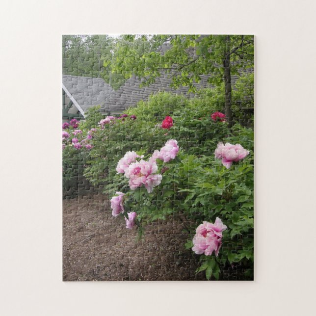 Peony Garden Puzzle (Vertikal)