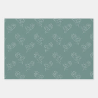 Peony Geschenkpapier Set