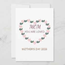 Peony Heart Mother’s Day Brunch  Einladung