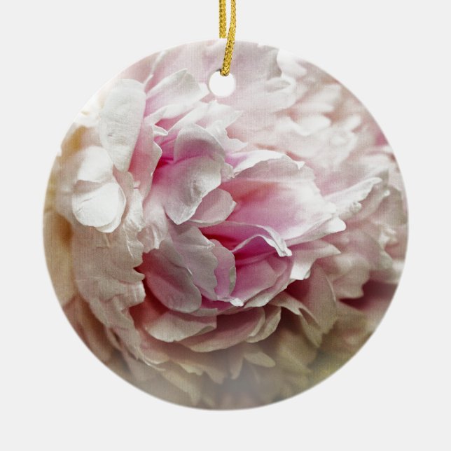 Peony Keramik Ornament (Vorne)