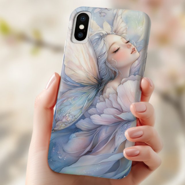 Peony Of The Dawn Case-Mate iPhone Hülle (the Iphone x with the image of Peony of the Dawn shown in the hand of a young woman)