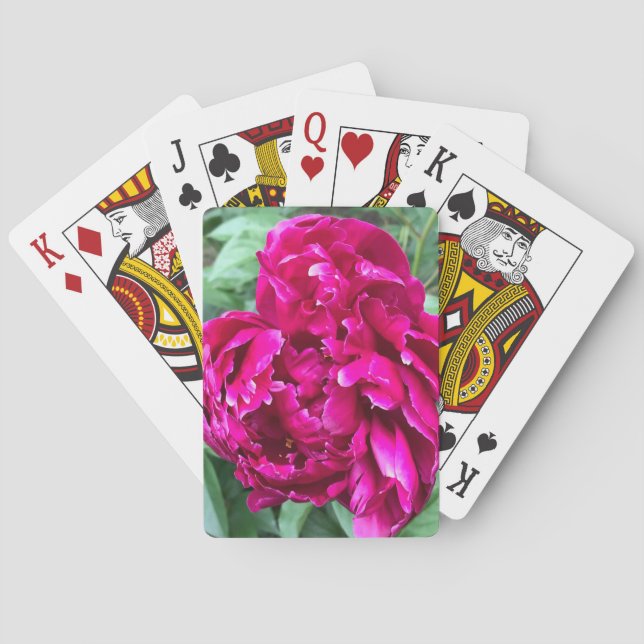 Peony Playing Cards Spielkarten (Rückseite)