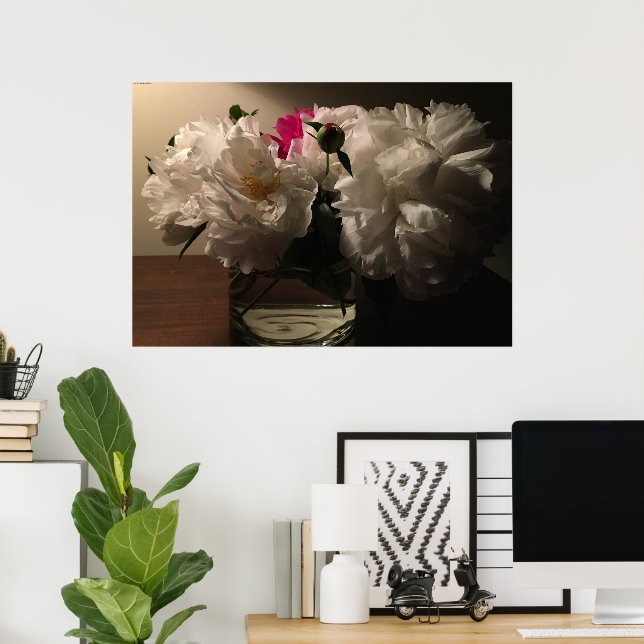 Peony, Poster (Heimbüro)