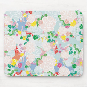Peony roink mousepad