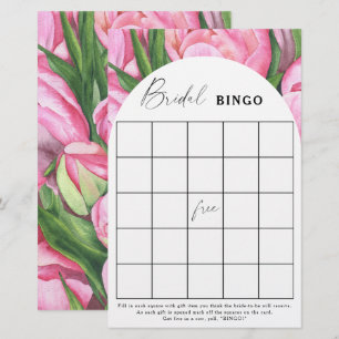 Peony Rose - Brautparty-Bingo-Spiel