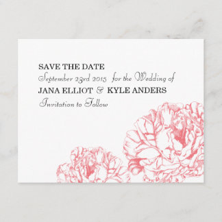 Peony Save the Date