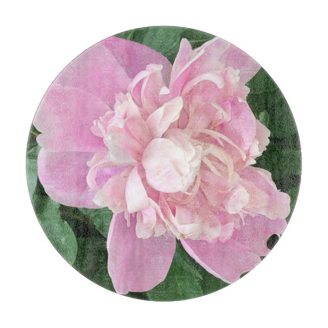 Peony Schneidebrett (Vorderseite)