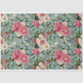 Peonys auf gewebtem aquarelem Hintergrund Seidenpapier