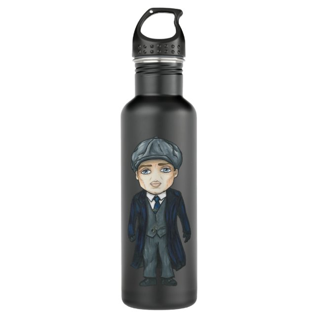 People Call Me Peaky Blinders Classic Fans Edelstahlflasche (Vorderseite)