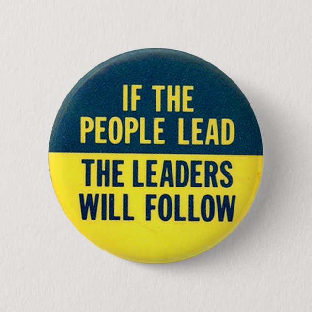 People Lead - Knopf Button (Vorderseite)
