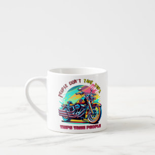 People machen keine Trips: Vintage Retro Style Fah Espressotasse