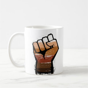 People of Color Pride Faust Kaffeetasse