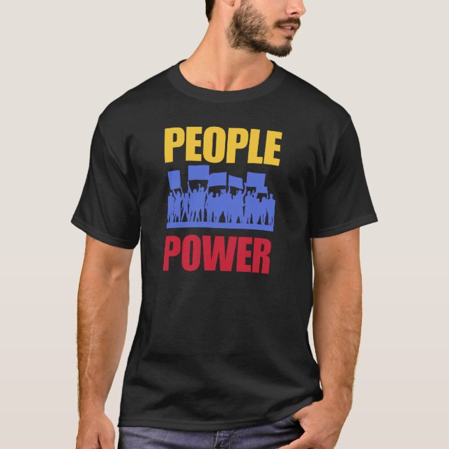 People Power Impeach Marcos Tee Corruption Protest (Vorderseite)