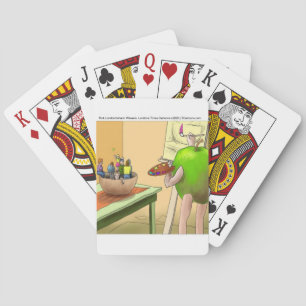 People Still Life Funny Cartoon Spielkarten