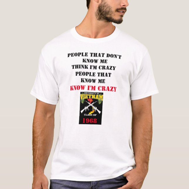 PEOPLE THAT DON'T KNOW ME T-Shirt (Vorderseite)