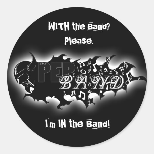 Pep Band 6 Stickers (Vorderseite)