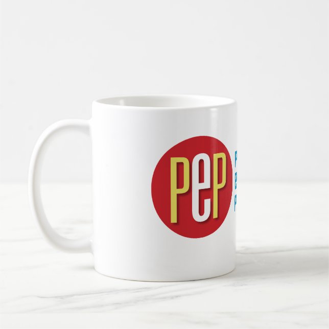 "Pep-Klassiker-" Tasse (Links)