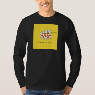 Pep Paw Roni Pizza Cat Pepperoni Spaß Food Yello T-Shirt