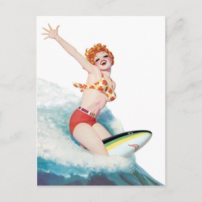 Pep you up, Ride the Shark Postkarte (Vorderseite)