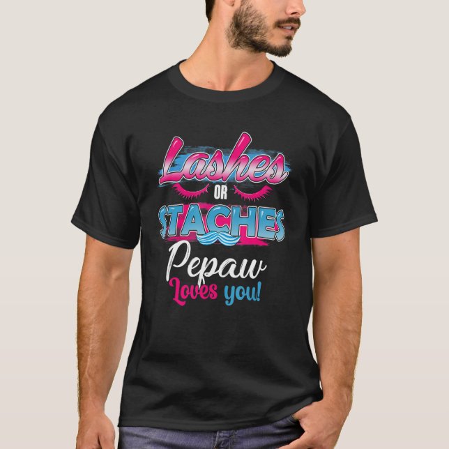 Pepaw-Lieben mit Sträßchen oder Lashes T-Shirt (Vorderseite)