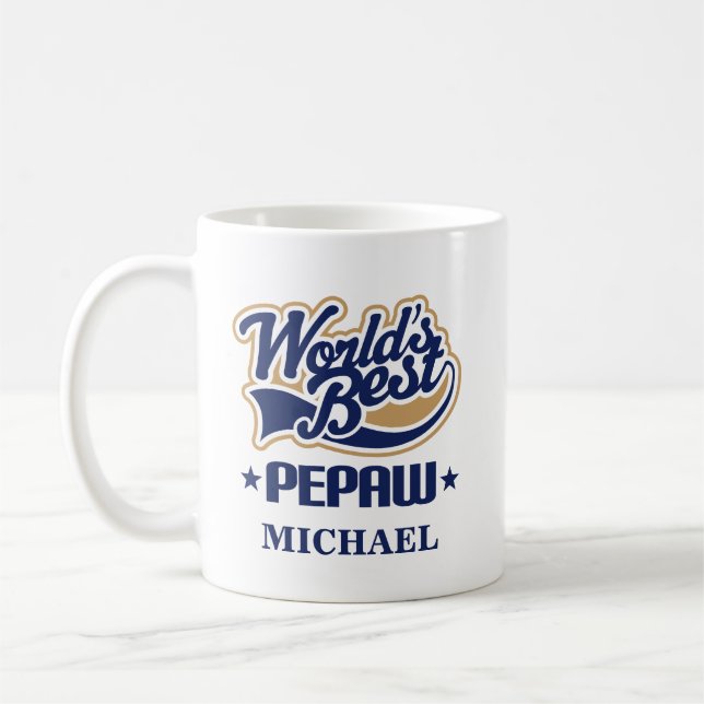 Pepaw personalisiertes Tassen-Geschenk Kaffeetasse (Links)