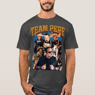 Pepe Aguilar Team Pepe Retro Stil T-Shirt