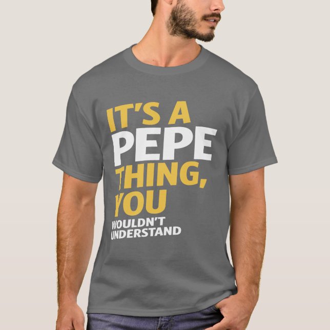 Pepe Ding T-Shirt (Vorderseite)
