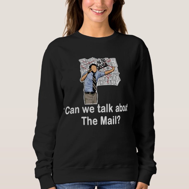 Pepe Silvia können wir über die E-Mail sprechen Sweatshirt (Vorderseite)