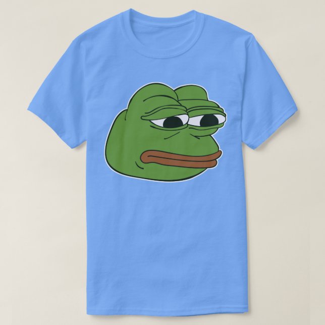 Pepe the Frog Sad T-Shirt (Design vorne)