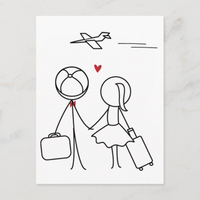 Pepe und Lulu Postkarte (Vorderseite)