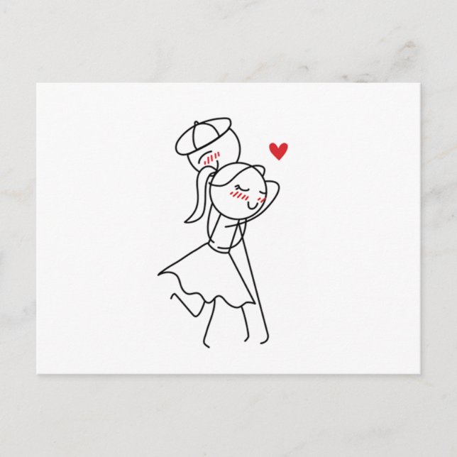 Pepe und Lulu Postkarte (Vorderseite)