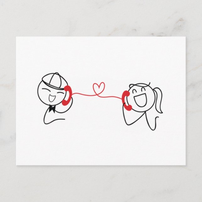 Pepe und Lulu Postkarte (Vorderseite)