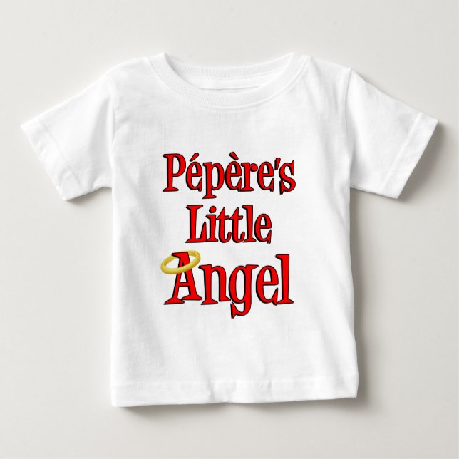 Peperes Kleiner Engel Baby T-shirt (Vorderseite)
