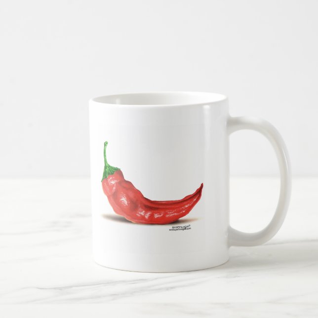 Peperoni Kaffeetasse (Rechts)