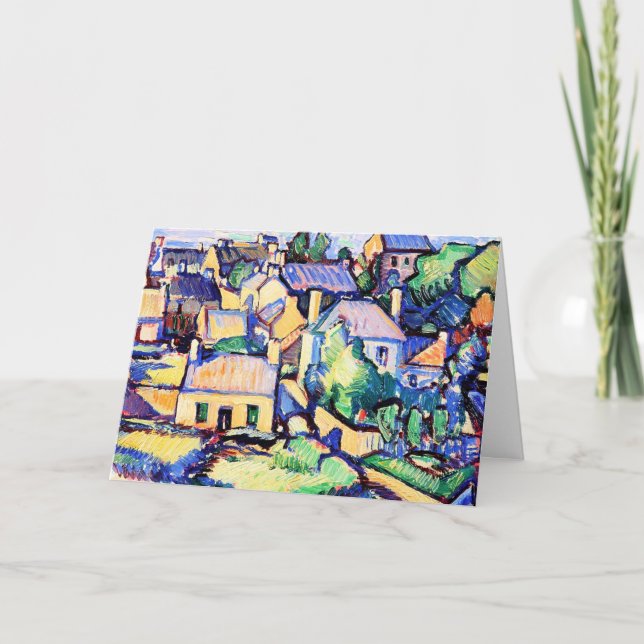 Peploe - Ile de Brehat, Stadtbild, Karte (Vorderseite)