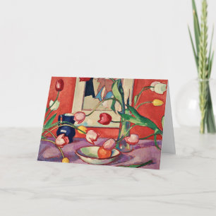 Peploe - Tulpen, Der Blaue Krug, Karte