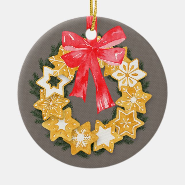 Pepparkakor Keramikornament (Vorne)