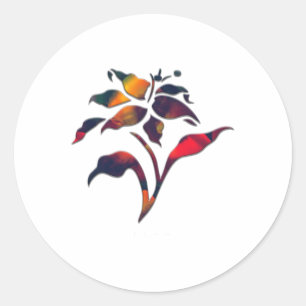 Pepper Blume Drei Sticker