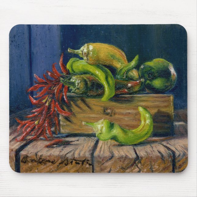 ‚Pepper Harvest‘ Mousepad (Vorne)