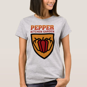 Pepper Küchengarten Hot Sauce Liebhaber Grafik T-Shirt
