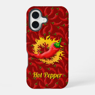 Pepper mit Flamme iPhone-Hülle iPhone 16 Hülle