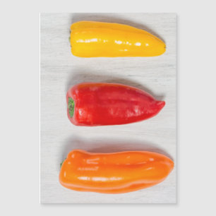 Pepper Still Life Magnetkarte