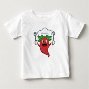 Pepper Vegan Cook Baby T-shirt