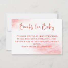 Peppermint Candy Books for Baby Insert | Festive Dankeskarte