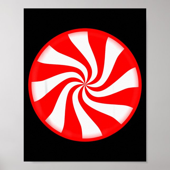 Peppermint Candy Christmas  Poster (Vorne)