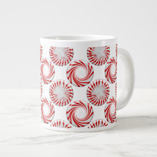 Peppermint Candy Dots Jumbo Tasse