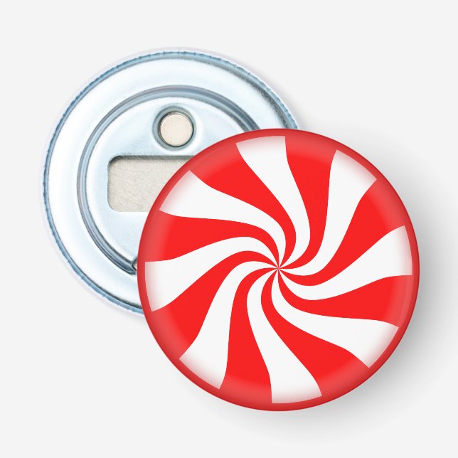 Peppermint Candy Flaschenöffner (Vorderseite)