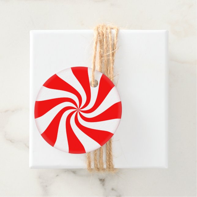 Peppermint Candy Geschenkanhänger (Beispiel)