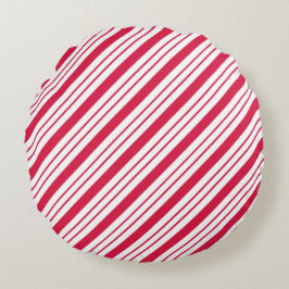 Peppermint Candy Pillow Rundes Kissen