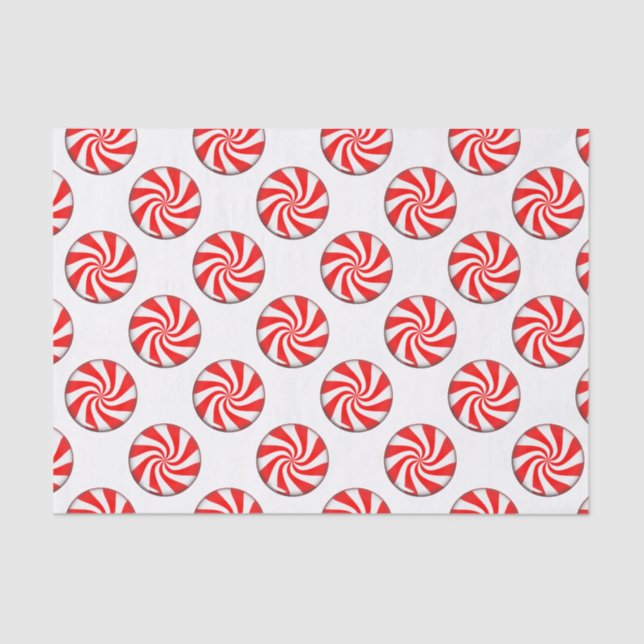 Peppermint Candy Seidenpapier (Vorderseite)